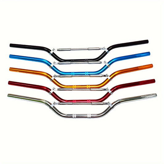 Aluminum 7/8'' 22mm Drag Bar Tracker Steering Wheel Balance Bar - Enhance Riding Stability and Control - Fits Honda, Suzuki, Kawasaki, Yamaha, and Chopper Motorcycles RISE DEFENSE SYSTEMS.AI PRODUCTS