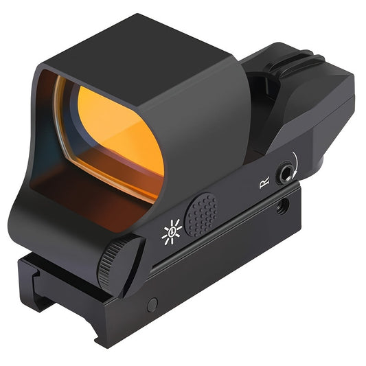 Sight, Multiple Reticle System Red Dot Sight With Picatinny Rail Mount, Absolute Co-Witness RISE DEFENSE SYSTEMS.AI PRODUCTS