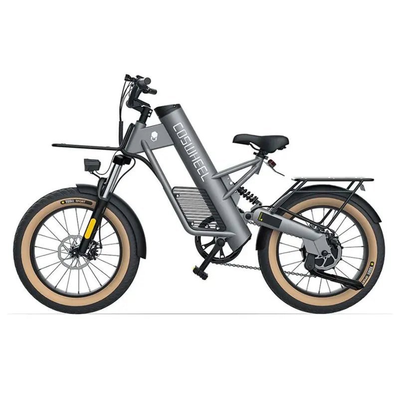 Coswheel M20 Electric Bike Electrical bicycle for adult 1000W Ebike 20 Inch Tire 48V 20AH Battery Outdoor Road Snow Bike Cargo - RISE DEFENSE SYSTEMS.AI PRODUCTS