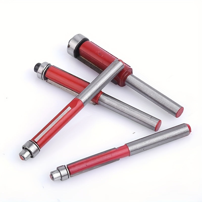 Smooth & Precise Wood Finishes: 4-Piece Professional Router Bit Set - Versatile And Easy To Use For DIY Projects RISE DEFENSE SYSTEMS.AI PRODUCTS