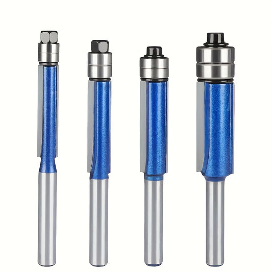 4/15/24/35pcs/Set Carbide Tipped Router Bits, 1/4 Inch Shanks, Woodworking Router, Premium Woodworking Router Bit Set, Carbide Tipped Precision Cutting Tools With Durable Metal Case, Wooden Case RISE DEFENSE SYSTEMS.AI PRODUCTS