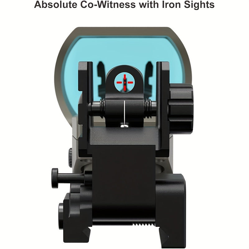 Sight, Multiple Reticle System Red Dot Sight With Picatinny Rail Mount, Absolute Co-Witness RISE DEFENSE SYSTEMS.AI PRODUCTS