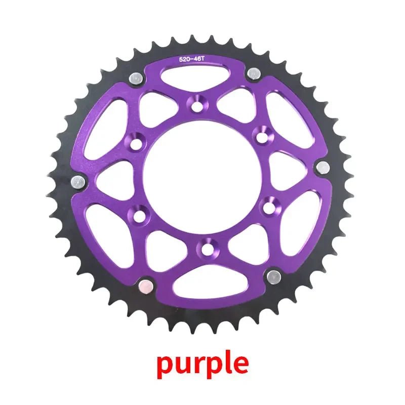 For SUR - RON Ultra Bee Steel - clad Aluminum 46 Tooth Sprocket Disc Plate E - bike Off - road Dirtbike Motorcycle Accessories SURRON - RISE DEFENSE SYSTEMS.AI PRODUCTS