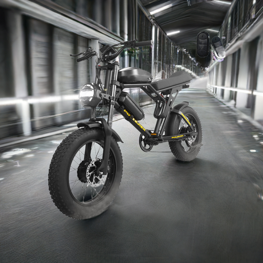 4500W 40MPH Electric Bike with 25.6Ah Battery 20"×4"Fat Tire Ebike for Adults 100Miles Electric Bicycles RISE DEFENSE SYSTEMS.AI PRODUCTS
