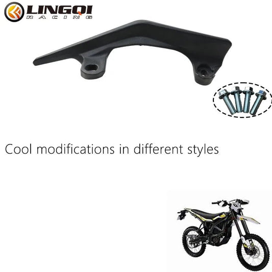 LINGQI RACING Motorcycle Modify Rear Grab Bar Rail Seat Handlebar Grip For SURRON SUR RON Ultra Bee Pit Dirt Bike Accessories - RISE DEFENSE SYSTEMS.AI PRODUCTS