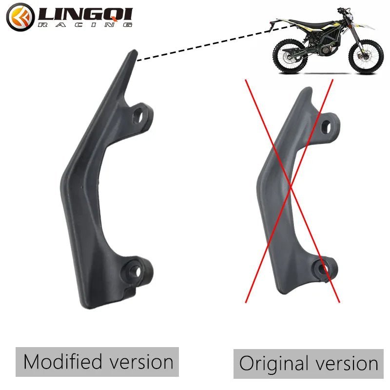 LINGQI RACING Motorcycle Modify Rear Grab Bar Rail Seat Handlebar Grip For SURRON SUR RON Ultra Bee Pit Dirt Bike Accessories - RISE DEFENSE SYSTEMS.AI PRODUCTS