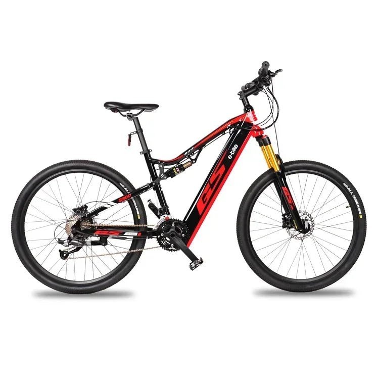 New Ebike 500W 27.5 - inch Electric Bicycle Aluminum Alloy Full Suspension Ebike 48V 17AH Lithum Battery Convenient Low Noise Bike - RISE DEFENSE SYSTEMS.AI PRODUCTS
