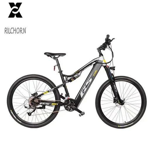 New Ebike 500W 27.5 - inch Electric Bicycle Aluminum Alloy Full Suspension Ebike 48V 17AH Lithum Battery Convenient Low Noise Bike - RISE DEFENSE SYSTEMS.AI PRODUCTS