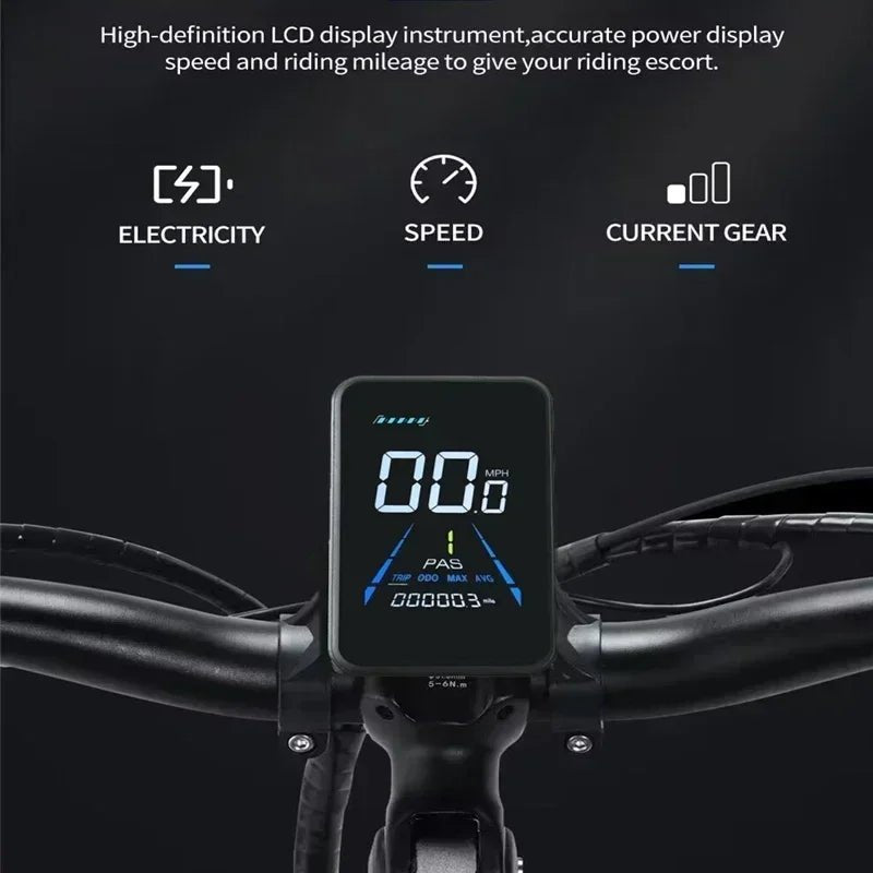 New H20 Pro, 2000W Powerful Dual Motor Snow Mountain Electric Bike 48V 23AH 20 Inch*4.0 Fat Tire Folding Electric Bike - RISE DEFENSE SYSTEMS.AI PRODUCTS