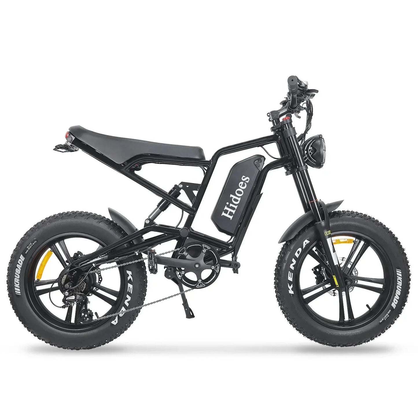 New HD - B6 Electric bike Fat Tire 20Inch Mountain Ebike 1200W Motor 48V 17.5AH Road Beach Motorcycle Power Electric Bicycle - RISE DEFENSE SYSTEMS.AI PRODUCTS