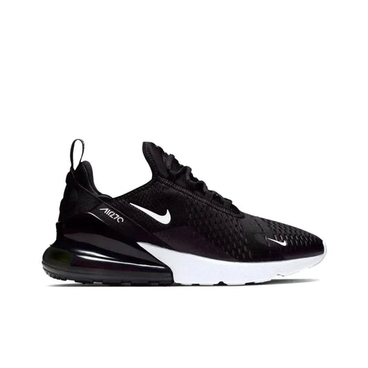 Nike Air Max 270 Mesh Shock Absorption Non - Slip Abrasion Resistant Low Top Air Cushion Running Shoes Unisex Black & White - RISE DEFENSE SYSTEMS.AI PRODUCTS