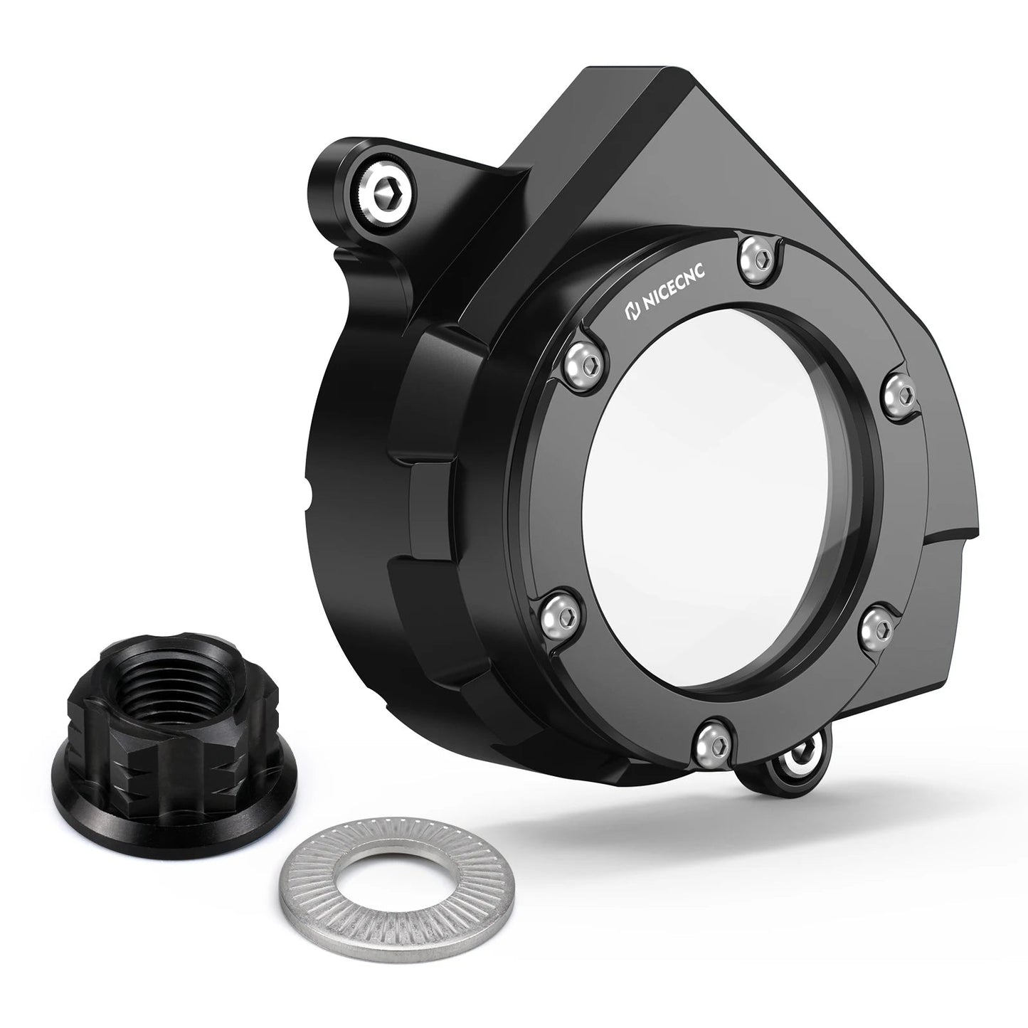 Primary Belt Pulley Nut Screw Motor Belt Pulley Cover Protector For Sur - ron Surron Light Bee X S L1E Segway X160 X260 2024 2023 - RISE DEFENSE SYSTEMS.AI PRODUCTS