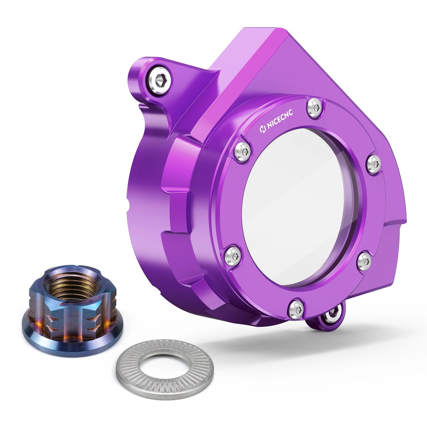 Primary Belt Pulley Nut Screw Motor Belt Pulley Cover Protector For Sur - ron Surron Light Bee X S L1E Segway X160 X260 2024 2023 - RISE DEFENSE SYSTEMS.AI PRODUCTS