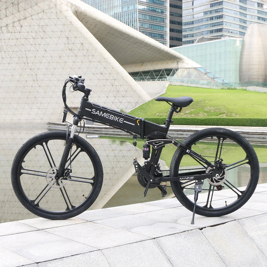 SAMEBIKE LO26 - II 750W Vélo Électrique Pliant 21 Vitesse De Vitesse 48V 10AH 35 Km/h Max Vitesse EBike VTT Vélo - RISE DEFENSE SYSTEMS.AI PRODUCTS