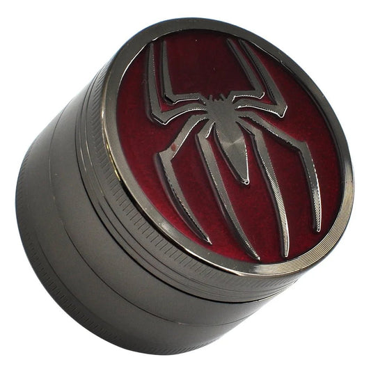 Spider 4 - layer 50MM Metal Herb Grinder Manual Hand Spice Pepper Tobacco Mill Cutter Accessories Gift for Men Golden Black - RISE DEFENSE SYSTEMS.AI PRODUCTS