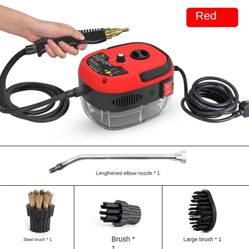 Steam Cleaner High Temperature Sterilization Air Conditioning Kitchen Hood Home /Car Steaming Cleaner 110V US Plug /220V EU Plug - RISE DEFENSE SYSTEMS.AI PRODUCTS
