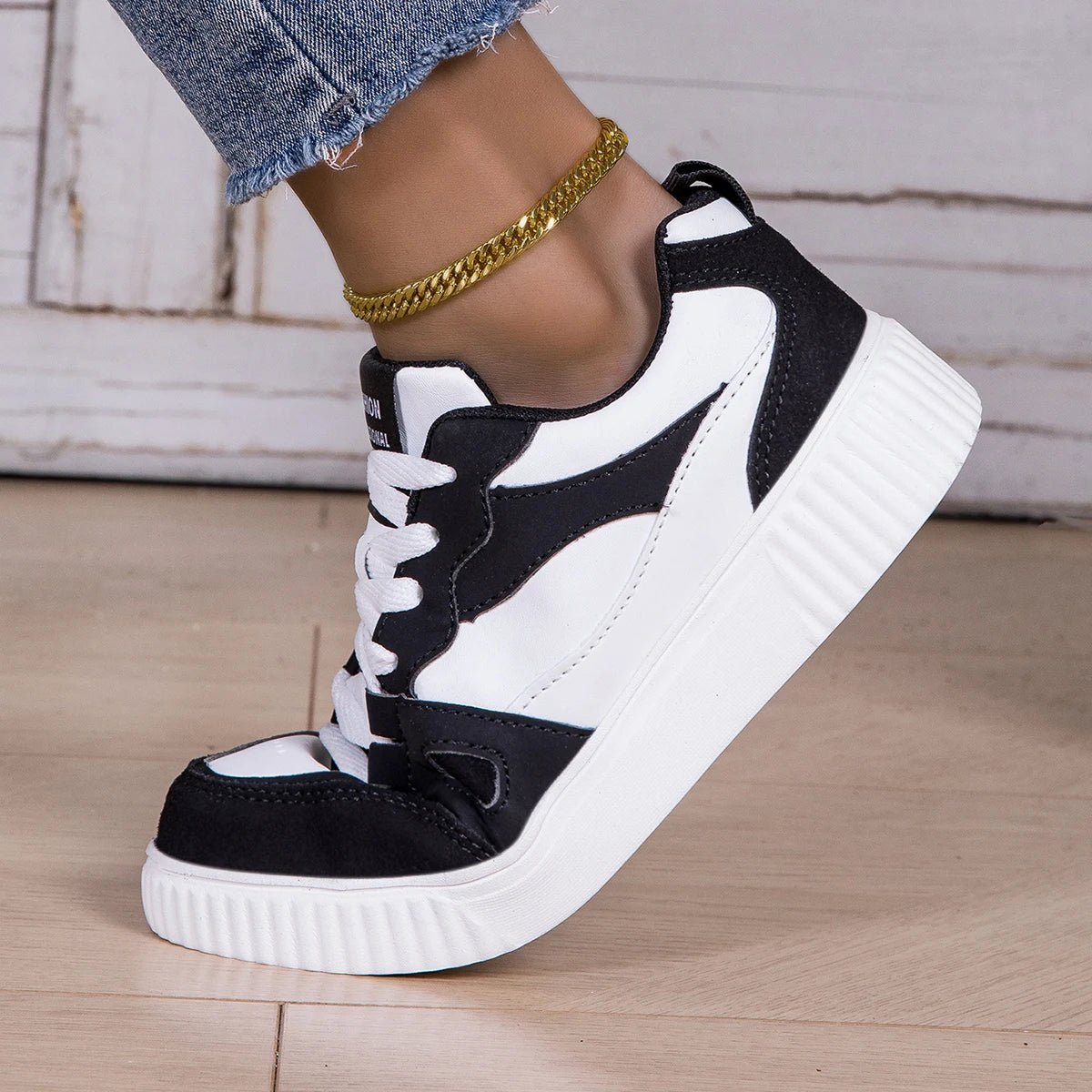 Women Shoes Skateboarding Shoes For Men Fashion Sneakers Lightweight White Black Sports Running Outdoor Casual Shoes Size36 - 46 - RISE DEFENSE SYSTEMS.AI PRODUCTS