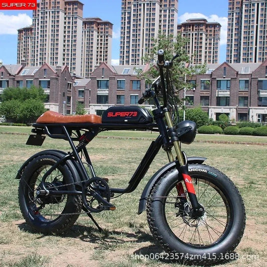 X - Black Knight Dual Motor Dirt Bike 36AH1500W Dual Battery Ebike 20 inch Fat E Mountain Bike bike - RISE DEFENSE SYSTEMS.AI PRODUCTS